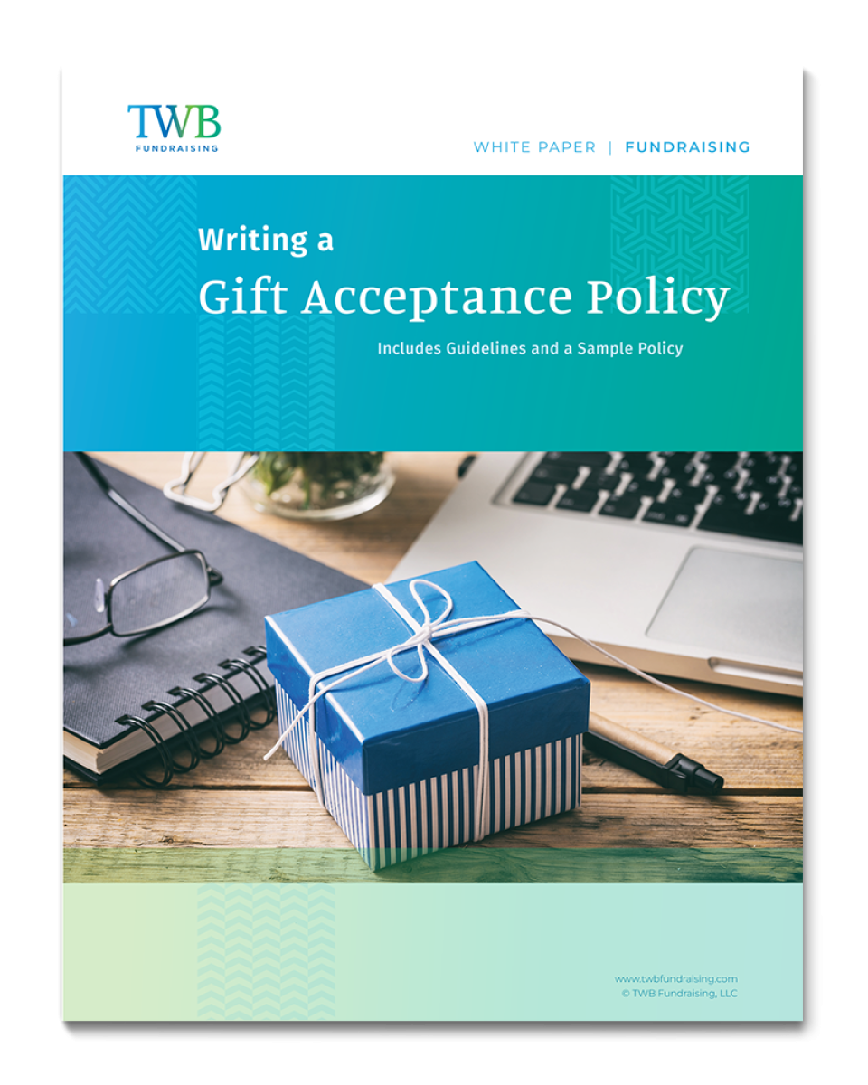 Gift Acceptance Policy Download